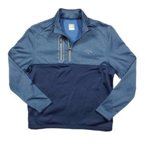 CALLAWAY Mens 1/4 Zip Thermal Performance Pullover LARGE L